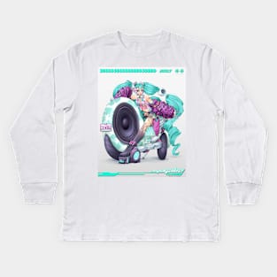 CYBER ☆ GAL 0013!! MIKUMIX ver. Kids Long Sleeve T-Shirt